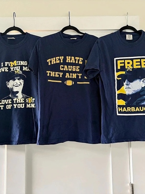 Barstool Other - Barstool University of Michigan Comfort Colors Graphic Tees Size Medium 3 Pack